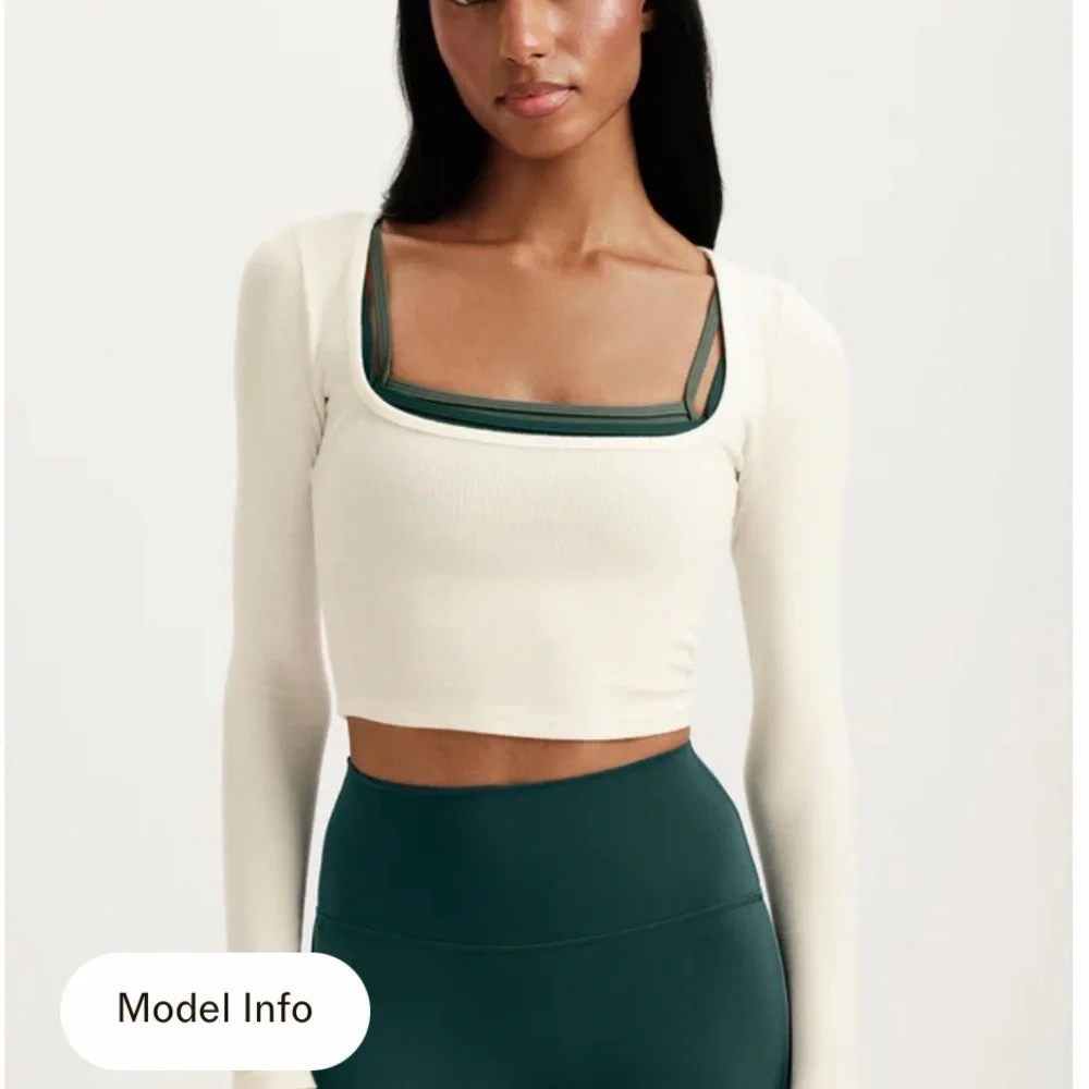 SET Active Body Squareneck Long Sleeve - Picture 1 of 2
